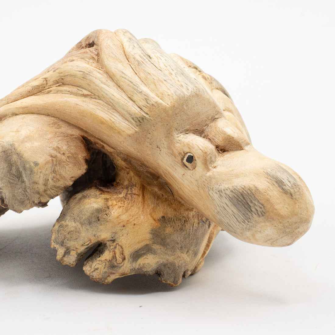 Handmade Parasite Wood Art Carving - Ocean Guarding Octopus