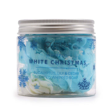 White Christmas Whipped Soap 120g